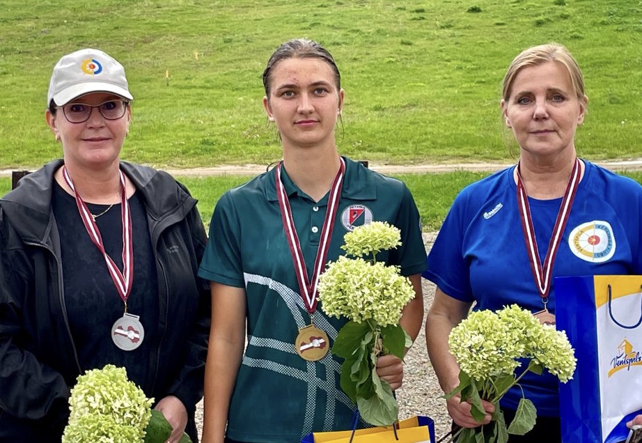 2021. gada Latvijas čempionāts petankā - medaļnieces sieviešu vienspēlēs